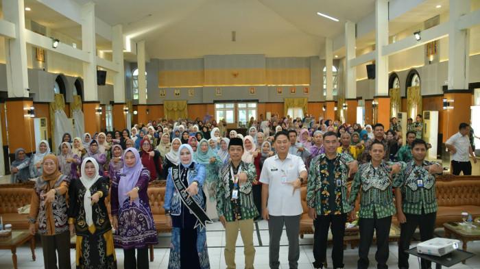 Pembukaan Bimtek yang digelar Pemkab HSS melalui2