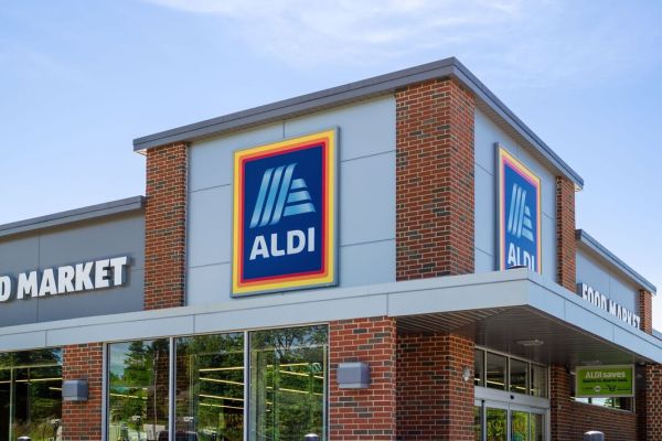 The Exterior ALDI Grocery Store The Exterior ALDI Grocery Store