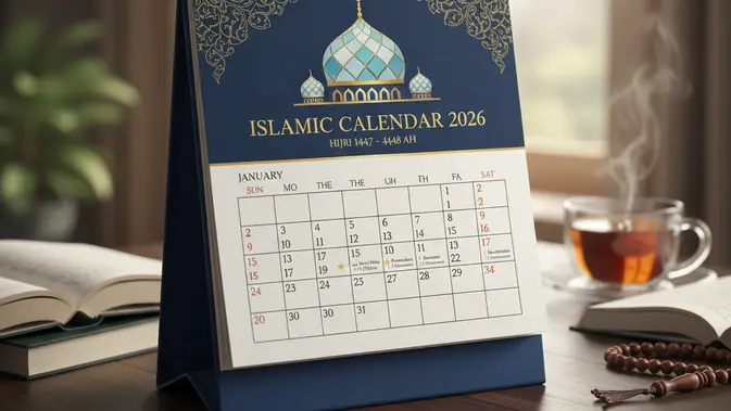 Kalender Islam 2026 (AI Generated)