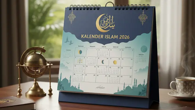 Kalender Islam 2026 (AI Generated)