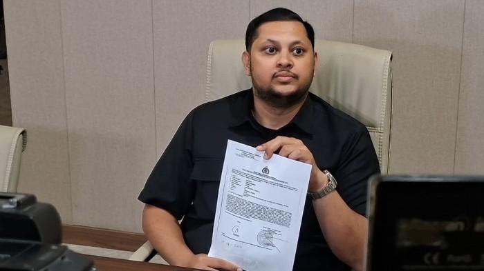 KUASA HUKUM PELAPOR -- Ahmad Ramzy kuasa hukum pelapor kasus penipuan investasi Ruben Onsu. 