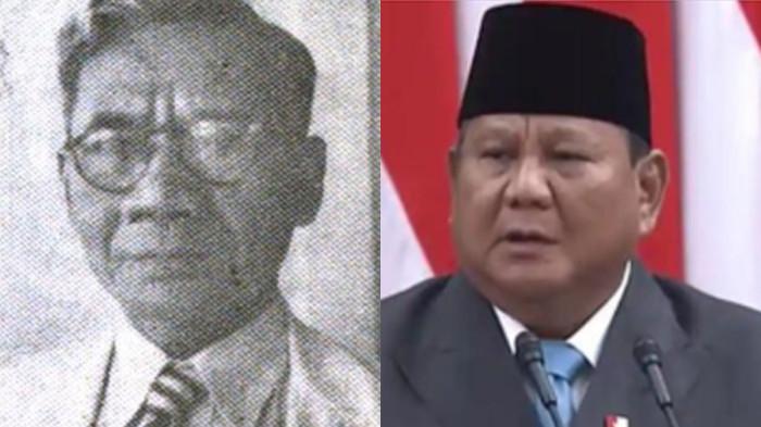 PAHLAWAN - Margono Djojohadikusumo, kakek Presiden Prabowo Subianto yang diusulkan menjadi Pahlawan Nasional oleh Pemprov Jawa Tengah. 
