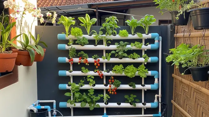 Cara Membuat Pekarangan Produktif. (AI Generated)