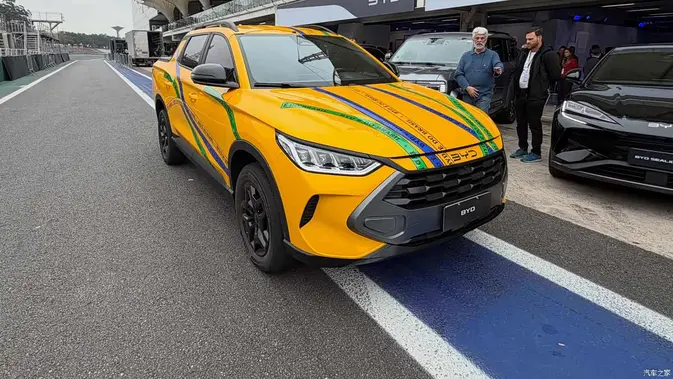 Mobil pikap baru dari BYD. (CarNewsChina.com)