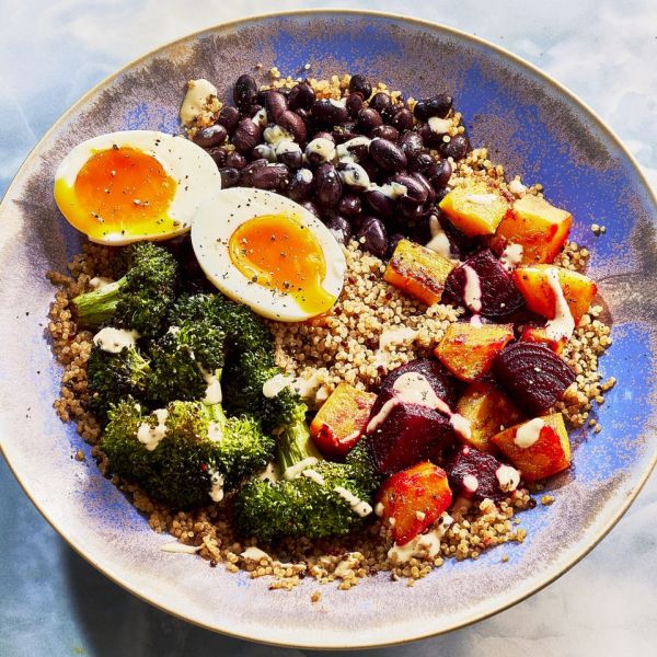 Anti-Inflammatory Breakfast Bowl image Credit: Heami Lee, Food Stylist: Emily Nabors Hall, Prop Stylist: Christine Keeley