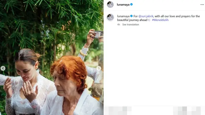 Luna Maya dan ibunda di Bali © instagram.com/lunamaya