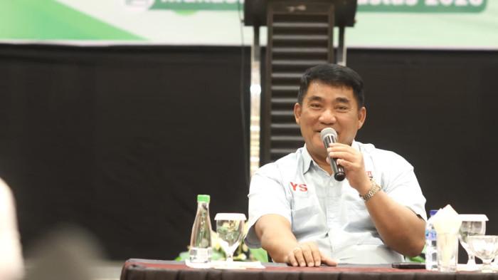 DUKUNGAN - Sebanyak 24 Pengurus Provinsi Perpani menyatakan dukungan kepada YSK saat agenda silaturahmi bersama jajaran pengurus Perpani dari sejumlah daerah di Makassar, Minggu (30/8/2026).