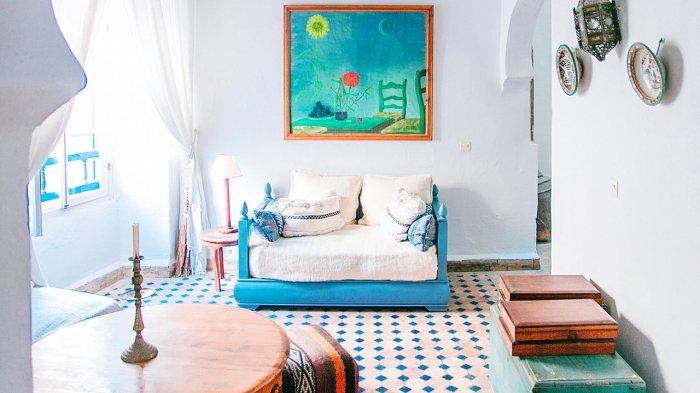 Tiga elemen warna dalam satu ruangan