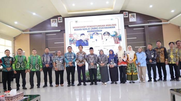 Dispersip Kalsel menggelar Workshop Penghitungan Analisis Beban Kerja (ABK) Pustakawan 02