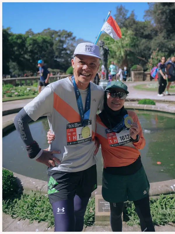 Ganjar Pranowo turut apresiasi peserta Sydney Marathon 2026 lainnya (instagram.com/ganjar_pranowo)