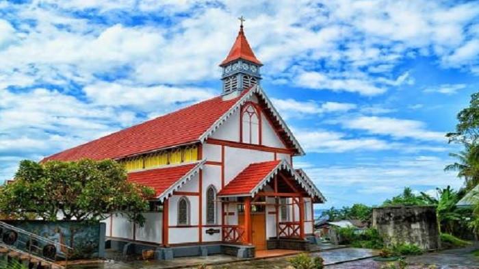 Gereta St. Ignatius Loyola di Sikka, Flores, Nusa Tenggara Timur.