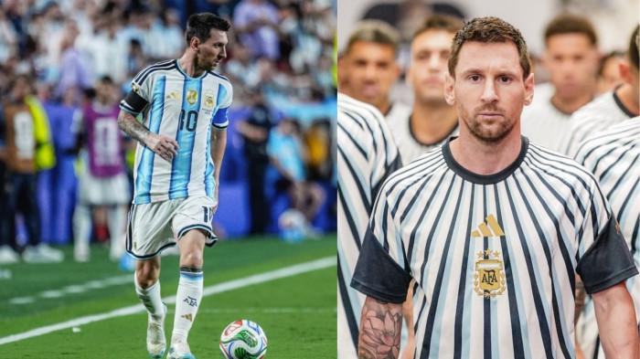 MESSI PENSIUN - Foto Lionel Messi saat Timnas Argentina bertanding di Piala Dunia 2026 yang diunggah di akun Instagramnya, pada 12 Juli 2026.Lionel Messi mengumumkan pensiun dari Timnas Argentina. Ia mengungkapkannya melalui sebuah unggahan di Instagram, Senin (31/8/2026).