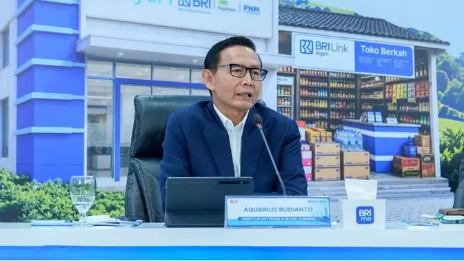 Direktur Network & Retail Funding BRI Aquarius Rudianto. (Sumber: BRI)