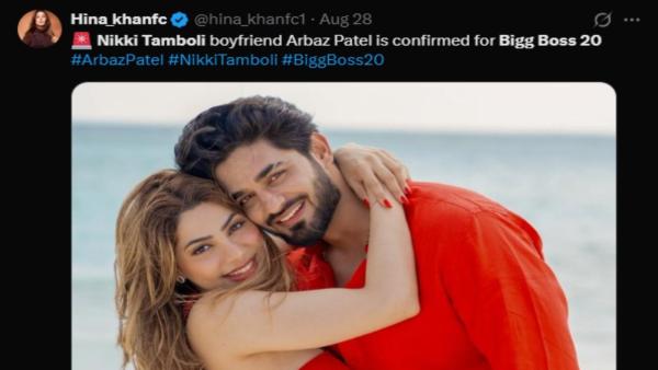 Nikki Tamboli and Arbaz Patel approached for Bigg Boss 20