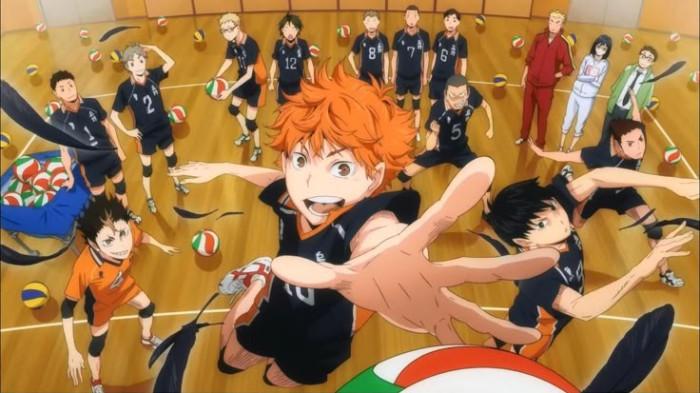 Cuplikan dari anime Haikyuu!!