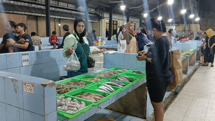 Lokbin Kramat Jati tempat relokasi PKL pedagang ikan, Jakarta Timur rt