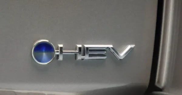 toyota land cruiser hybrid badge