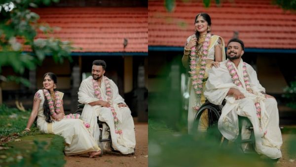 Oru Chiri Iru Chiri Bumper Chiri Fame Couple Yadhu And Jyothika Get Married—Peek Into Their Dreamy Moments 1