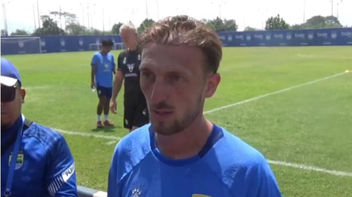 WAWANCARA - Pemain Persib Bandung, Danijel Loncar. Pemain asal Kroasia, Danijel Loncar, menjadi pemain terakhir yang bergabung dengan Persib Bandung untuk mengarungi musim 2026/2027.