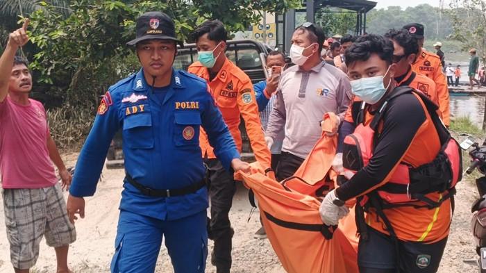 BOCAH TENGGELAM - Suasana saat jasad NS (5) ditemukan oleh Tim SAR gabungan, usai dilaporkan tenggelam di sungai, pada Rabu (2/9/2026). (TribunKaltara.com / Desi Kartika)