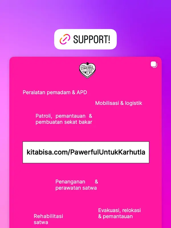 Sherina Munaf Bagikan Tautan Donasi (credit: instagram.com/sherinamunaf)