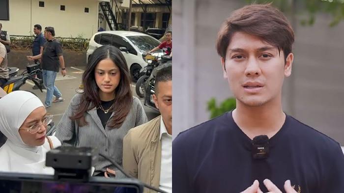 DIPERIKSA POLISI - Lesti Kejora dan Asila Maisa mendatangi Polda Metro Jaya, Semanggi, Jakarta Selatan, Selasa (11/8/2026) (kiri), Rizky Billar (kanan). Lesti Kejora dan Asila ddiperiksa polisi untuk jalani pemeriksaan terkait laporan Ruzky Billar.