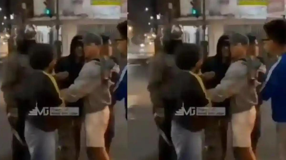 DRIVER OJOL DIKEROYOK: Viral di media sosial video seorang driver ojol lansia dipukuli oleh sejumlah anak muda di Kota Bandungg