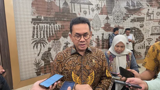 Menteri Perdagangan Budi Santoso di Kementerian Perdagangan, Selasa (14/7/2026).
