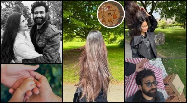 Katrina Kaif shares May dump featuring Vicky Kaushal, son Vihaan; fans gush over her lustrous post-pregnancy hair