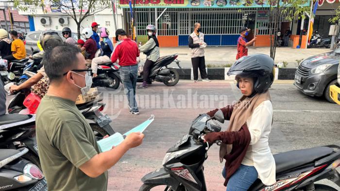 02092026 pembagian masker Kesbangpol Bulungan 02