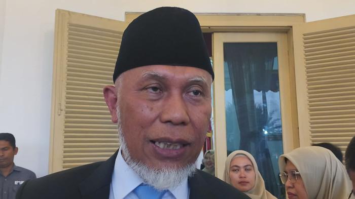 KABUT ASAP SUMBAR -  Gubernur Sumatera Barat (Sumbar), Mahyeldi Ansharullah, diwawancarai Rabu (2/9/2026).
