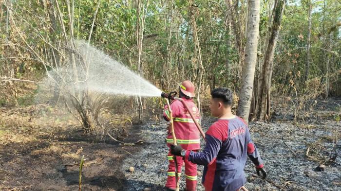 KEBAKARAN - Potre kebakaran di Kota Manado, Sulawesi Utara.