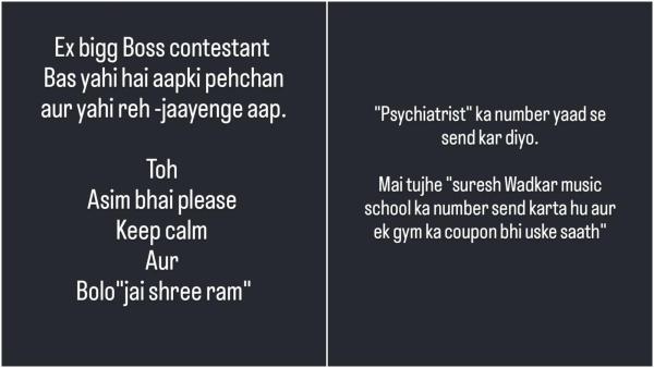 Vishal Aditya Singh slams Asim Riaz