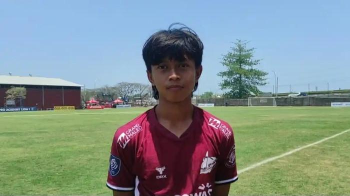 PSM MAKASSAR - Kaka Amrullah Ronaldo Messi pemain PSM Makassar. Messi akan bertemu Ronaldo laga PSM Makassar vs Semen Padang di Stadion BJ Habibie, 2/2/2026.