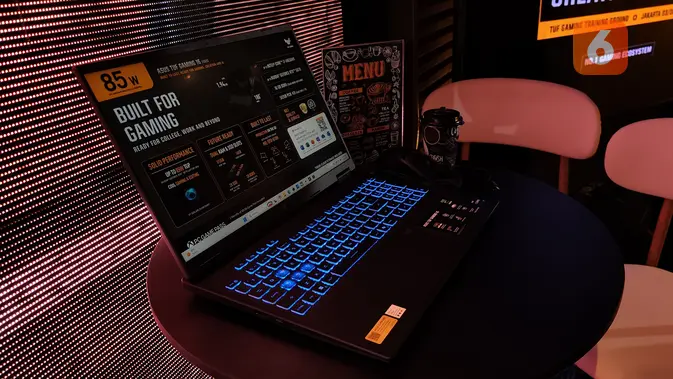 ASUS TUF Gaming 16. Liputan6.com/M Yudha Pratama.