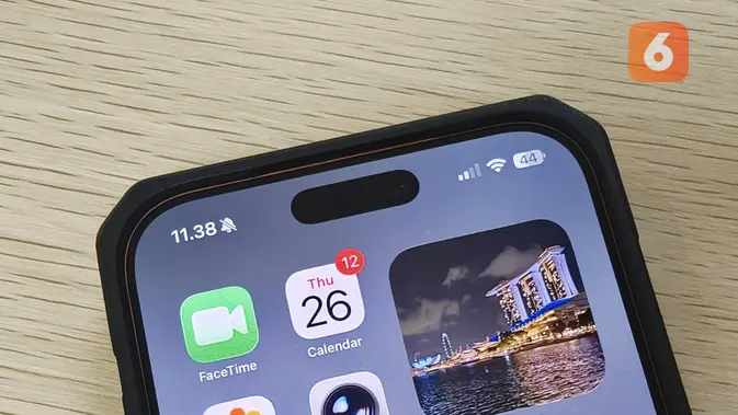 Bocoran Apple iPhone 18 Pro Max, Dynamic Island Diperkecil?. (Liputan6.com/ Yuslianson)