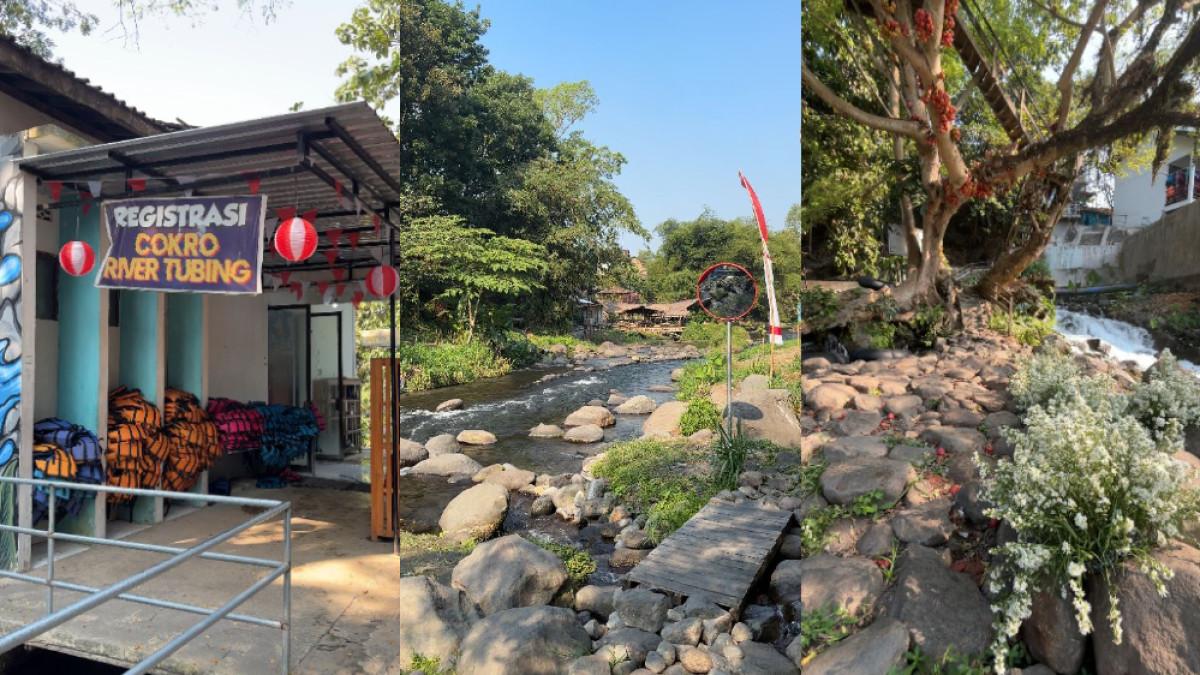 River tubing di Umbul Cokro Klaten