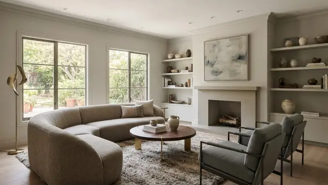 Greige (Gray-Beige), Perpaduan Elegan Klasik dan Modern. Foto: AI Generated