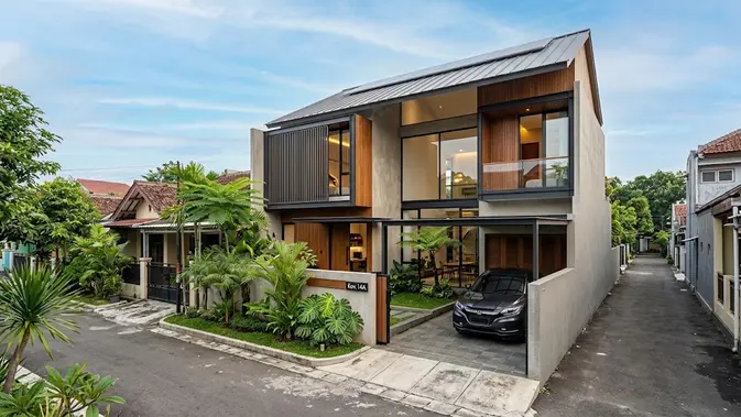 Desain Rumah Inovatif untuk Kavling Kecil dan Memanjang/AI Generated Desain Rumah Inovatif untuk Kavling Kecil dan Memanjang/AI Generated