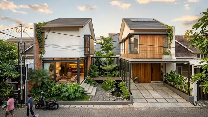 Desain Rumah Inovatif untuk Kavling Kecil dan Memanjang/AI Generated Desain Rumah Inovatif untuk Kavling Kecil dan Memanjang/AI Generated