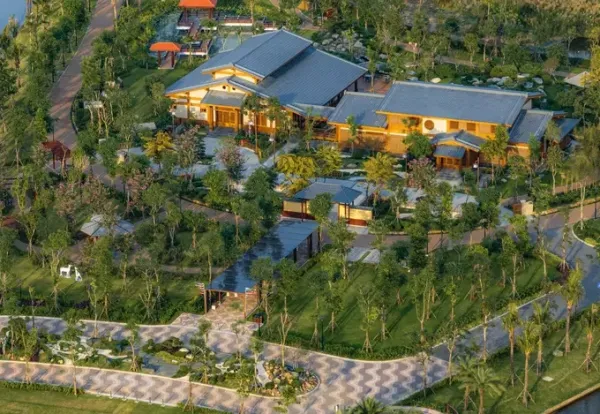 The Vietnam-Japan Cultural Village at the Waterpoint integrated township. Photo courtesy of Nam Long