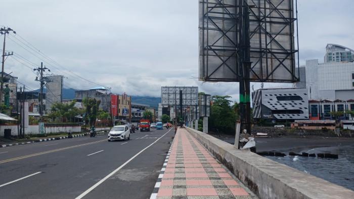 CUACA - Ilustrasi cuaca di Kota Manado. BMKG menyebut cuaca di Sulawesi Utara selama sepekan ke depan berpotensi cerah hingga hujan ringan.