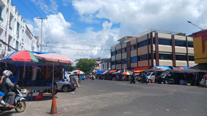 CUACA - Ilustrasi cuaca di Kota Manado, Sulawesi Utara. BMKG menyebut sejumlah wilayah berpotensi angin kencang hari ini.