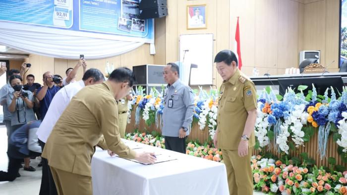 Wagub Sulut Victor Mailangkay hadiri penandatanganan Perjanjian Kerja Sama