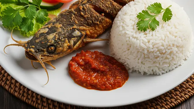 Lele goreng. AI Generated