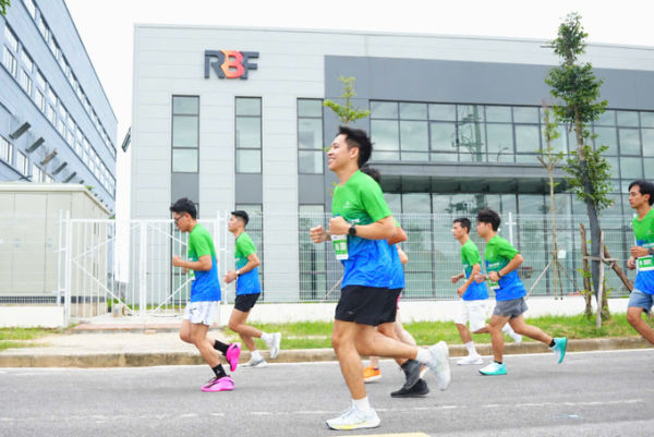 Runners attending Run for Children 2026 this morning. Photo courtesy of the organizers