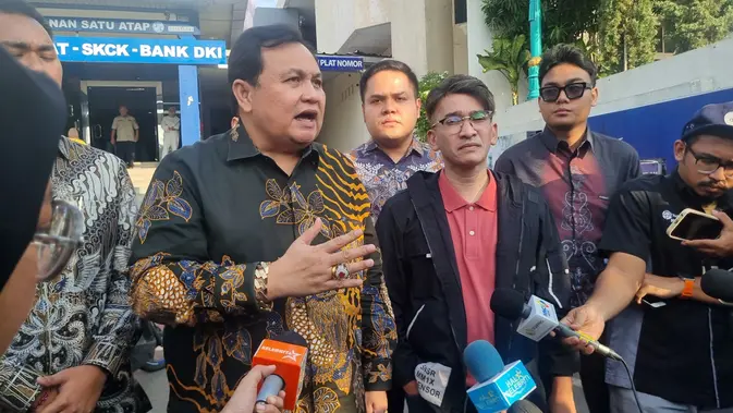 Ruben Onsu dan pengacara Minola Sebayang © Liputan6.com/M Altaf Jauhar