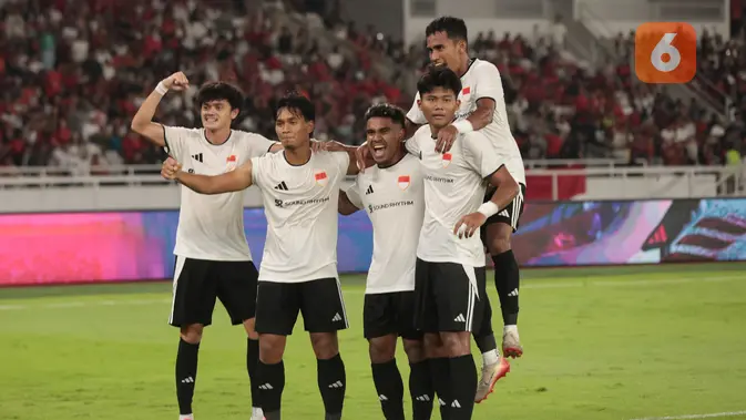 Duel Indonesia All Stars vs Aston Villa, Arkhan Kaka mencetak gol pada babak kedua dengan skor akhir 3-1 untuk Villa di Stadion Utama Gelora Bung Karno, Jakarta, Sabtu (1/8/2026). (Bola.com/Budy Santoso)