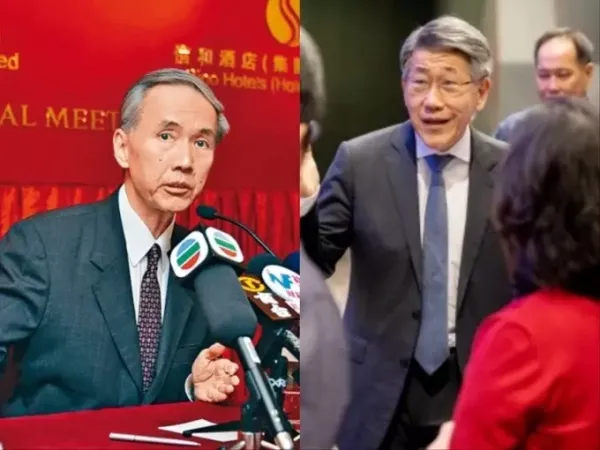 Robert Ng (left) and Philip Ng. Photo by Imaginechina via AFP, Alpha Singapore
