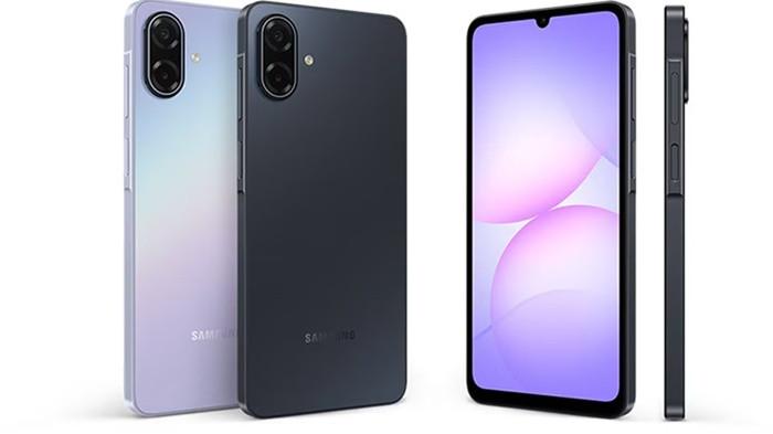 Samsung A07 5G yang baru saja dirilis Samsung di Thailand baru-baru ini.